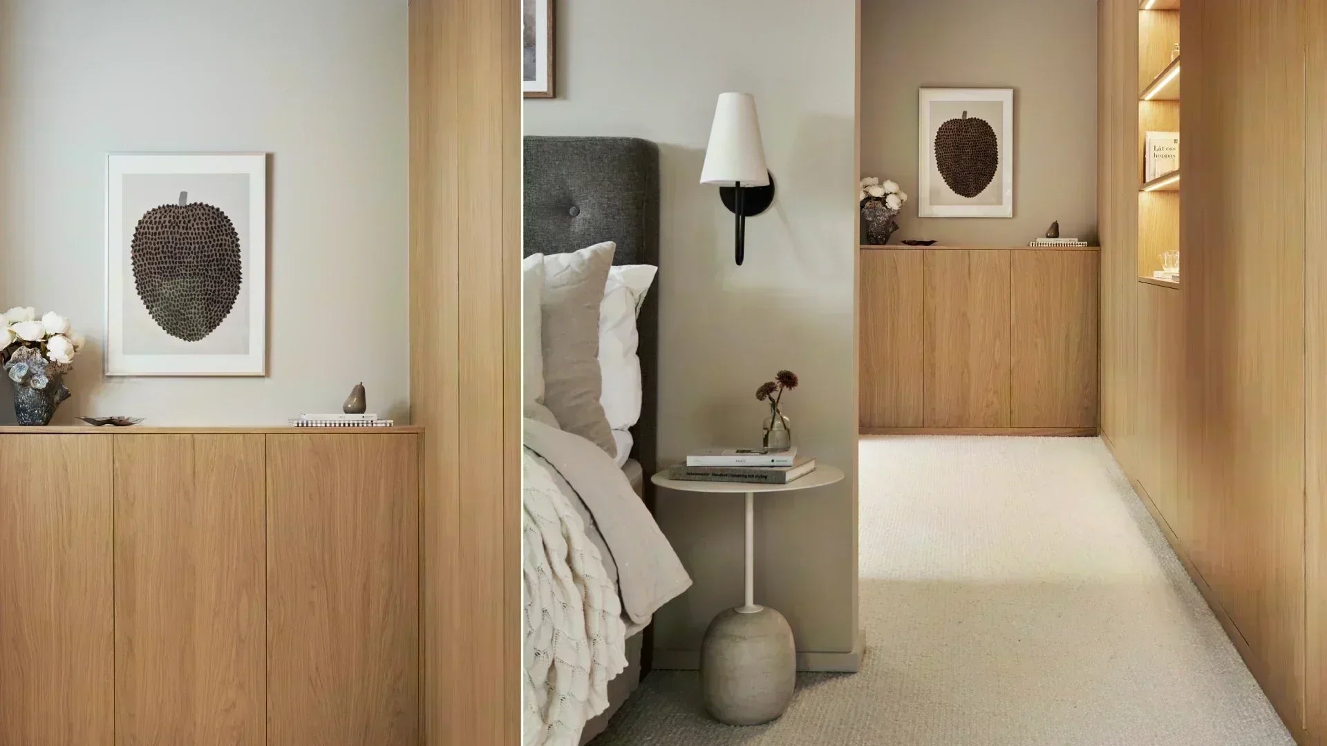 En drömmig walk-in-closet hos Ellinor