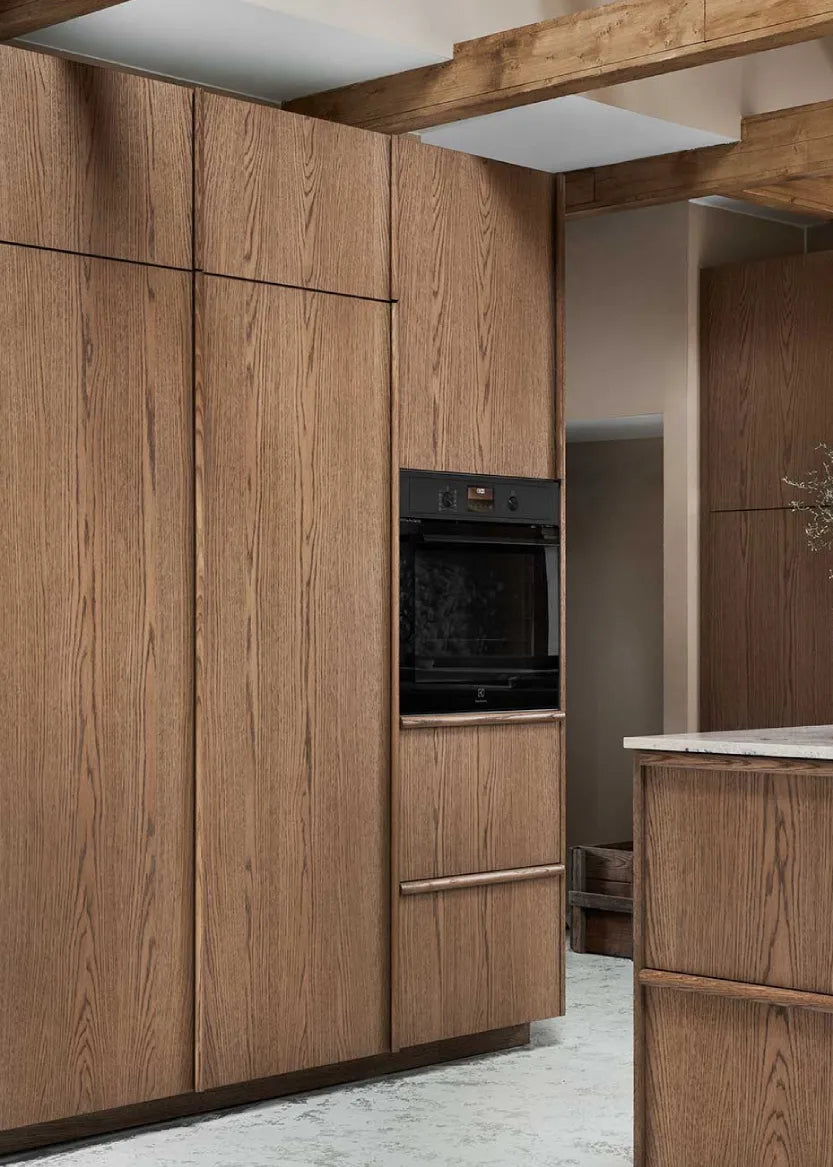 Cover for tall cabinet 62.2 x 240 cm – Flat Oak Brown