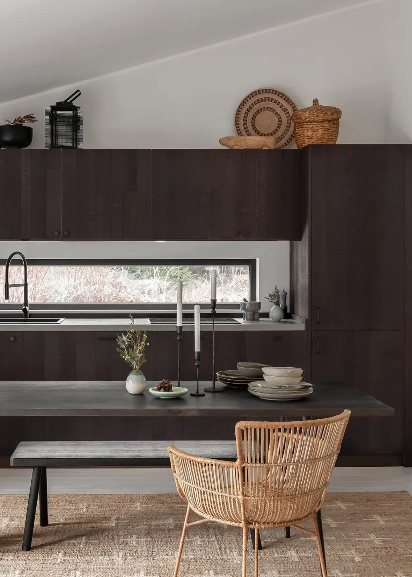 Door for base cabinet, dishwasher 60x80 - Raw Oak Dark