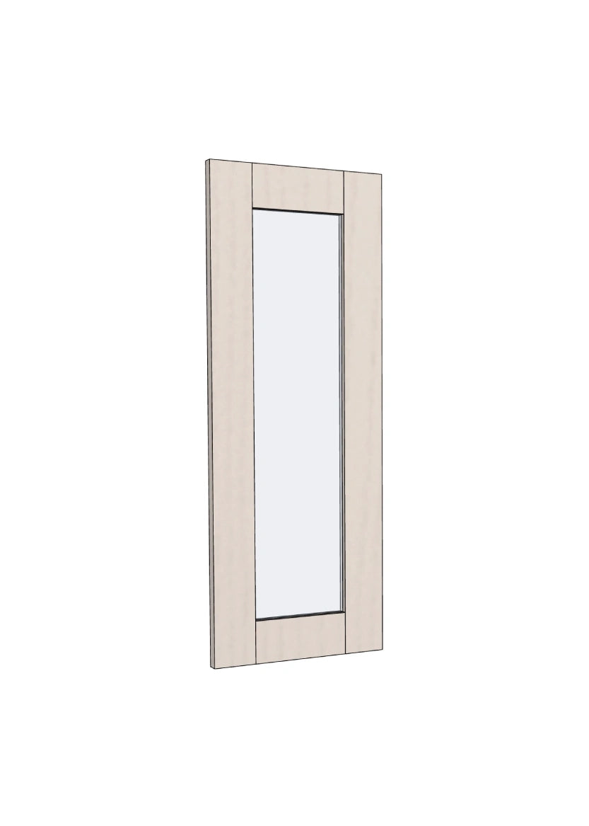 Display door for wall cabinet 30x80 - Color+