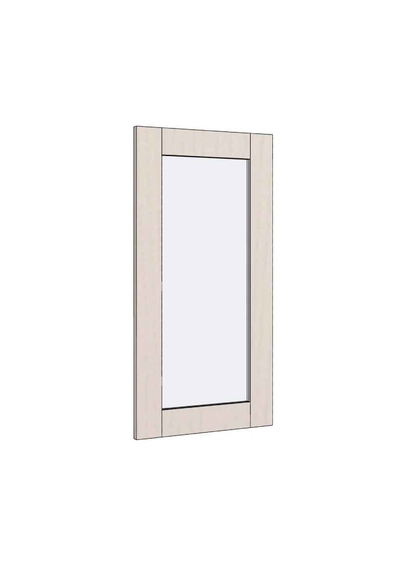 Display door for wall cabinet 40x80 - Color+