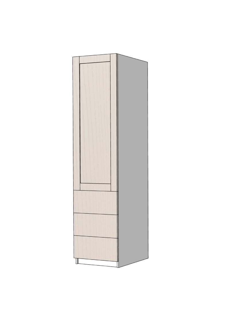 Wardrobe doors 75x230 (2x37 cm) - Color+