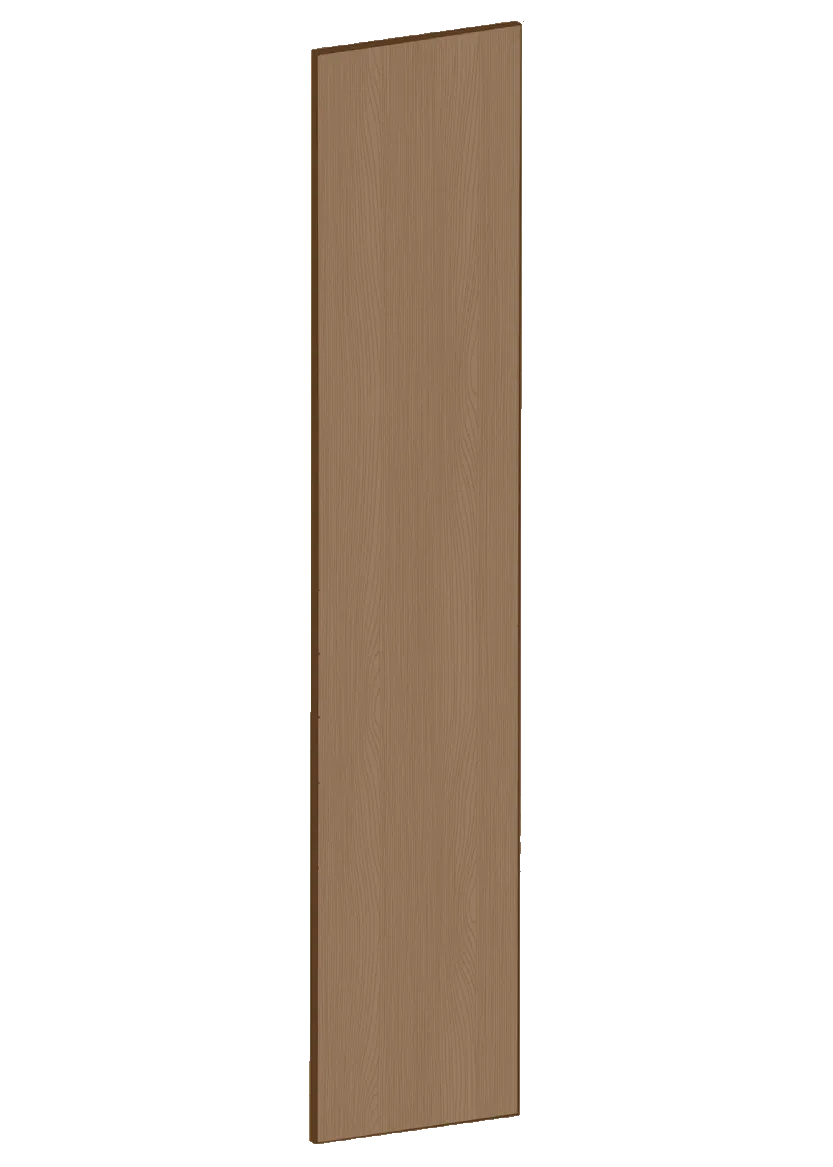 Door for tall cabinet 40x220 - Flat Oak Brown