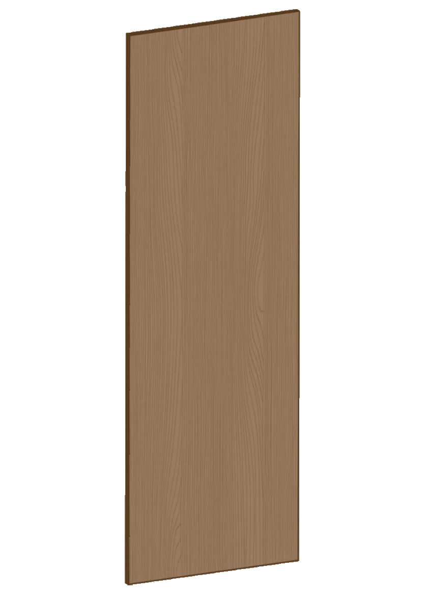 Door for tall cabinet 60x180 - Flat Oak Brown