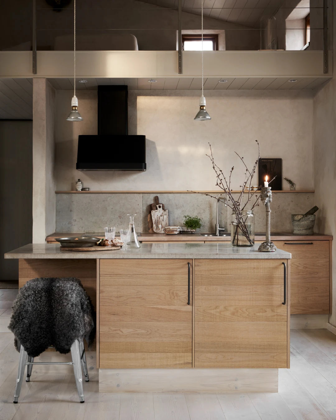 Material sample - Raw Oak White