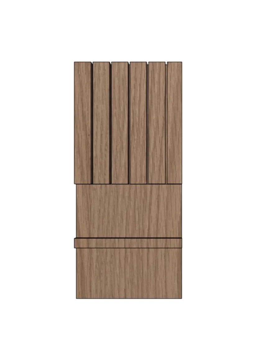 Knivblock till bestickindelning