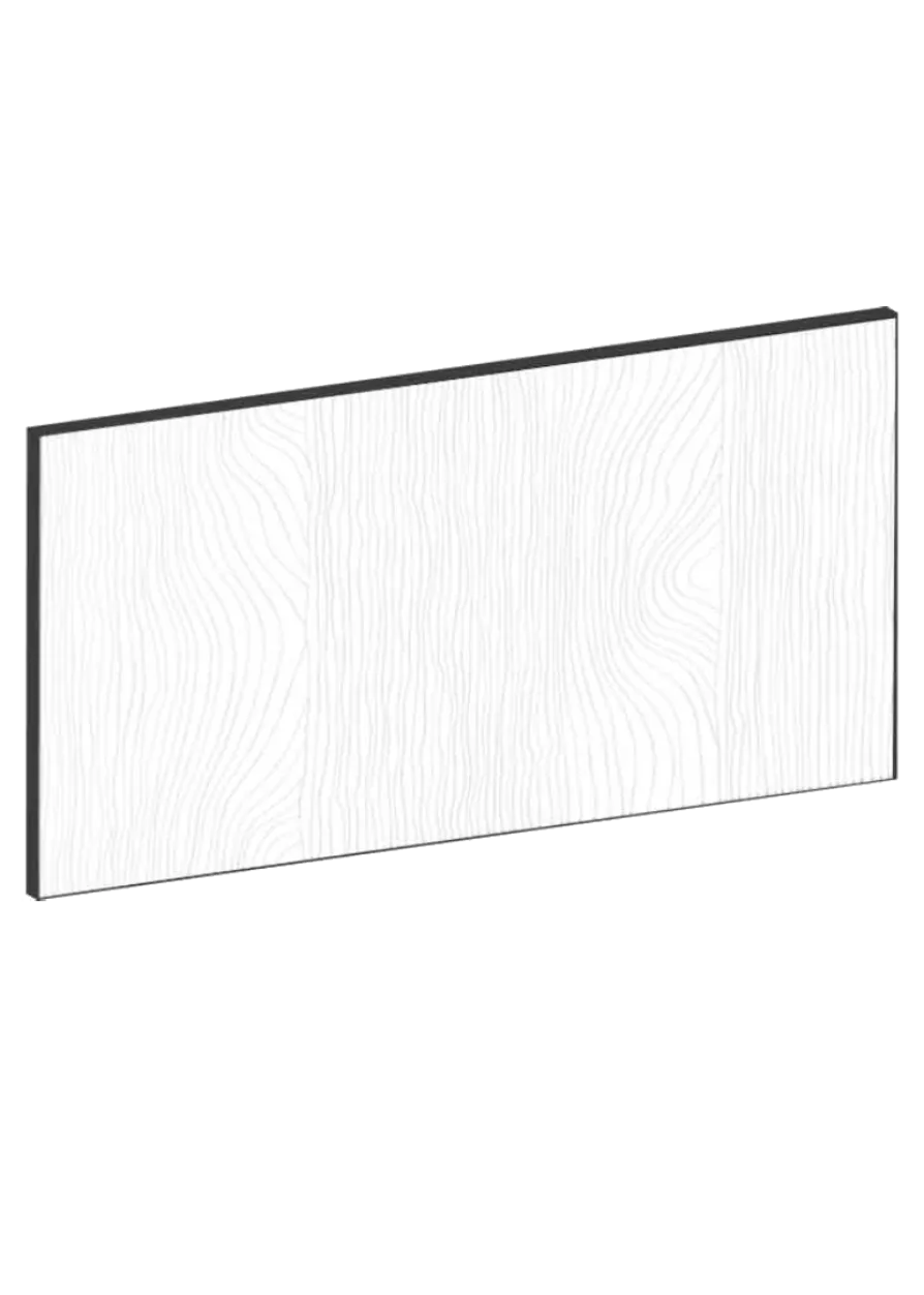 Drawer front 40x20 - Color+