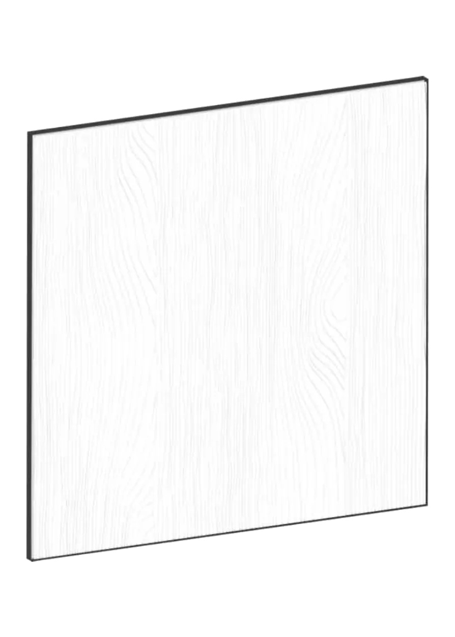 Drawer front 40x40 - Color+