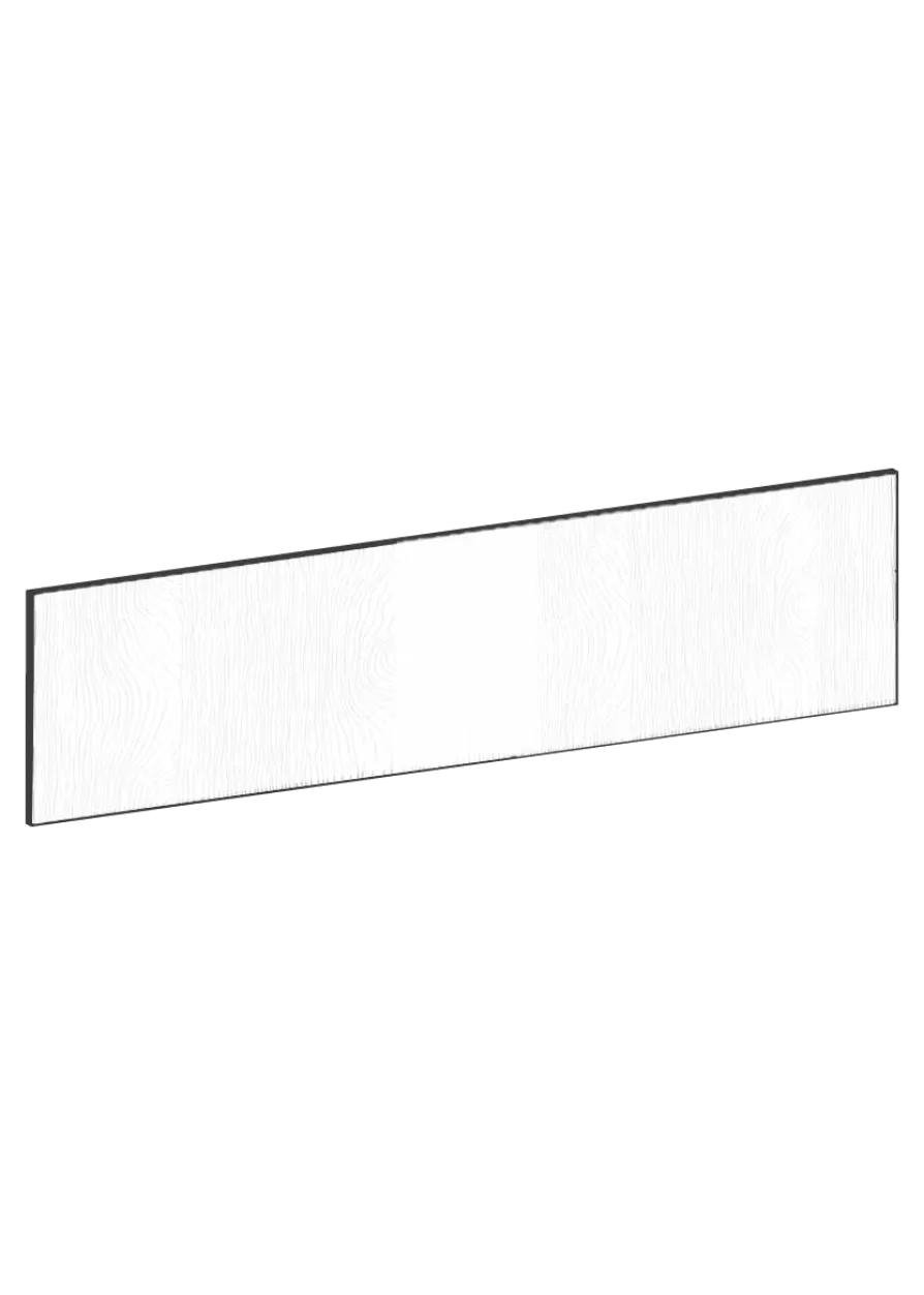 Drawer front 80x20 - Color+