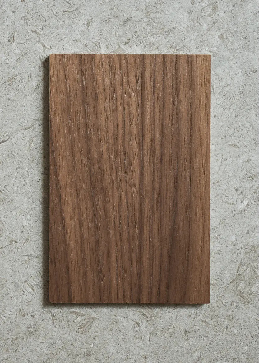 Display door for wall cabinet, 60x80 - Flat Walnut