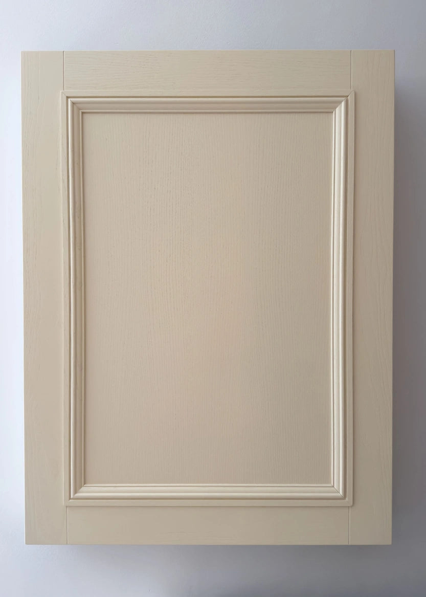 Garderobsdörr i ask, med ram - 75x195 cm