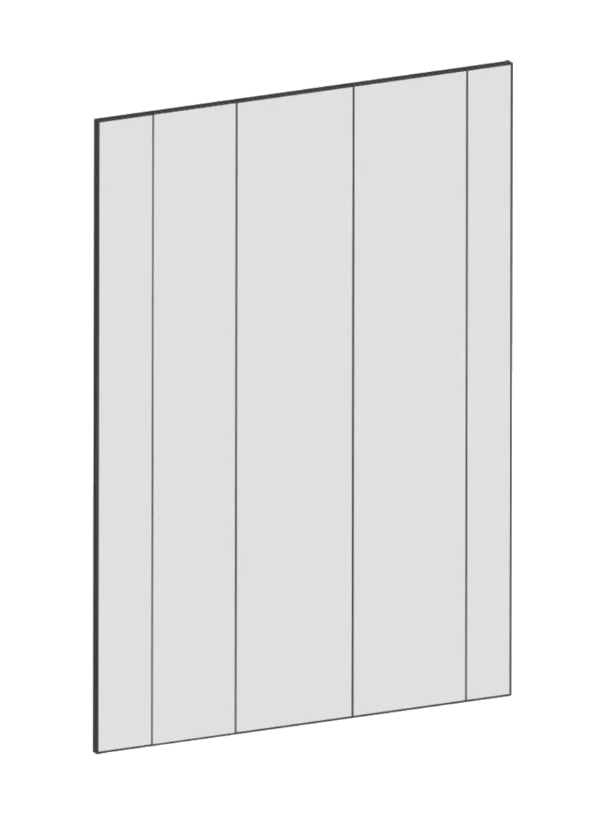 Door for wall cabinet 60x40 - Raw Oak White