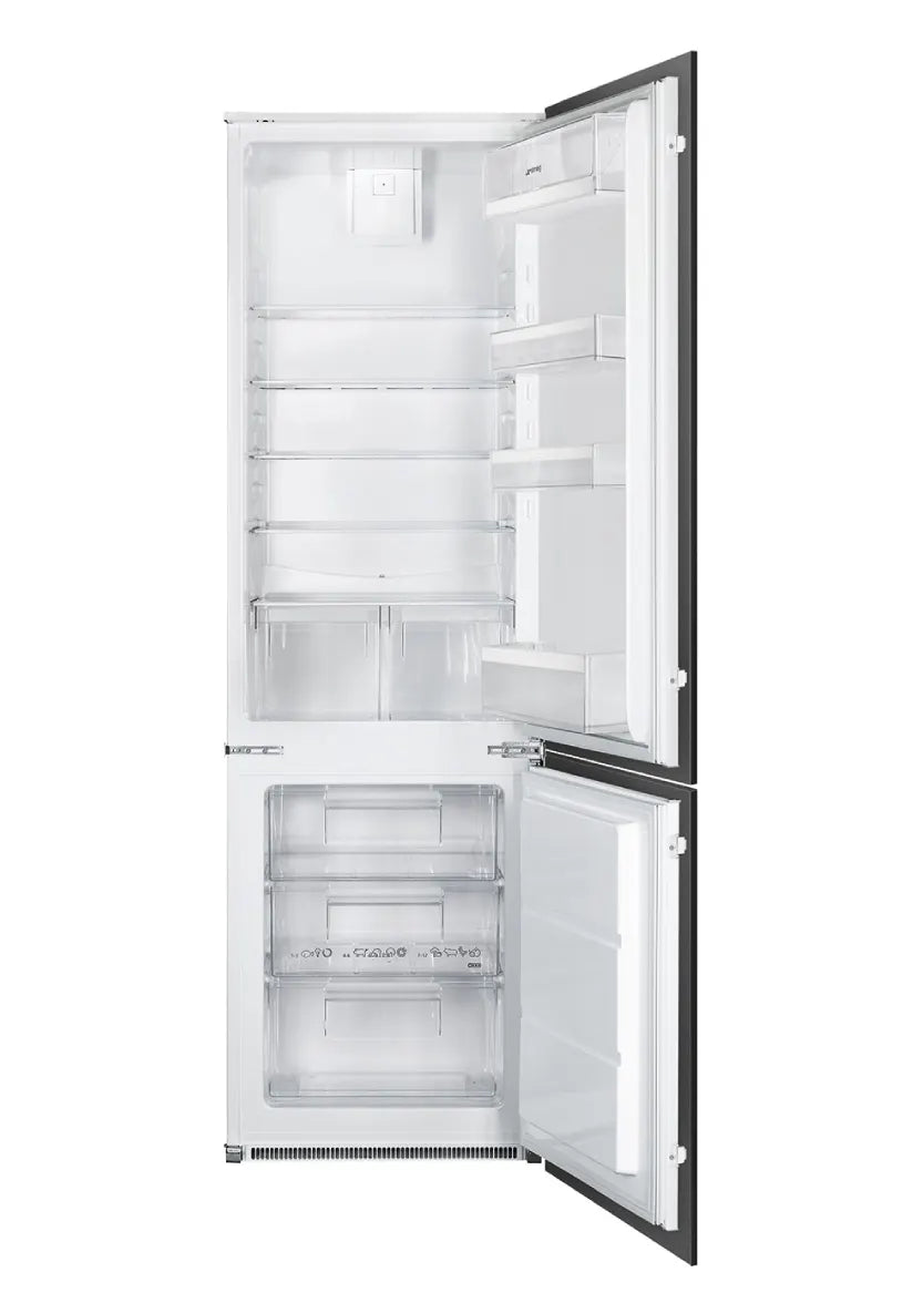 Kombinerad kyl-och frys integrerad