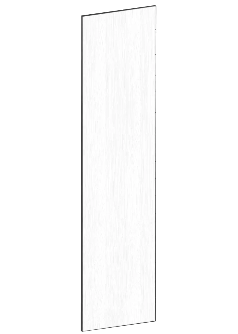 Täcksida för högskåp 62,2 x 248 cm - Color+