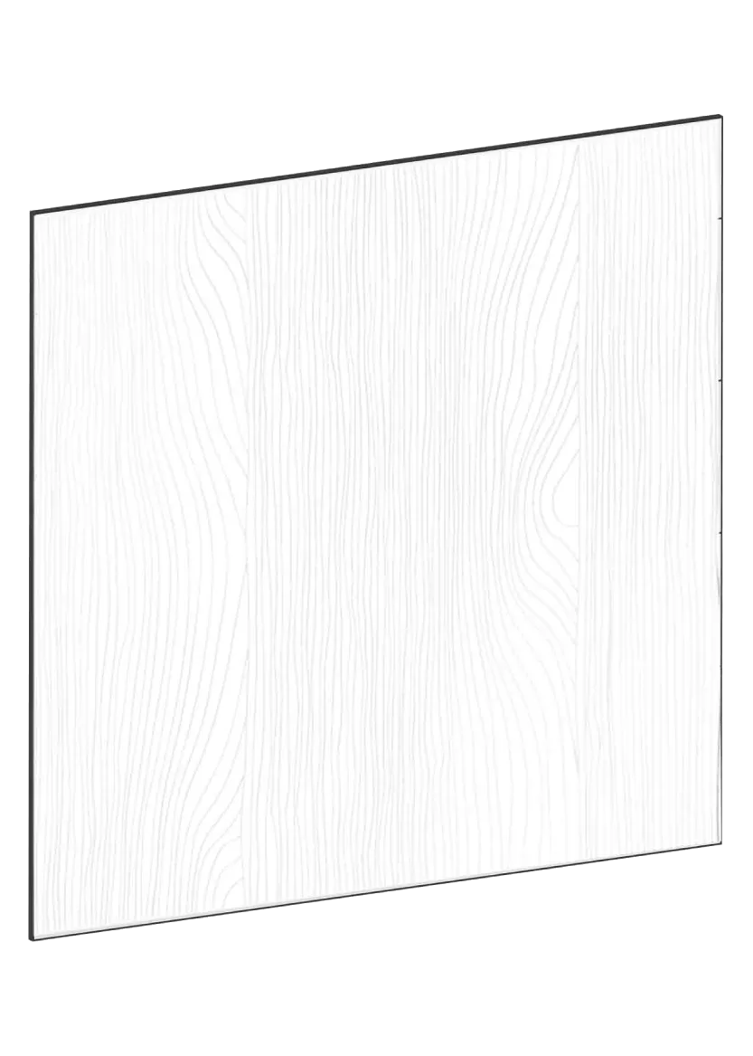 Täcksida för köksö 102 x 88 cm - Color+