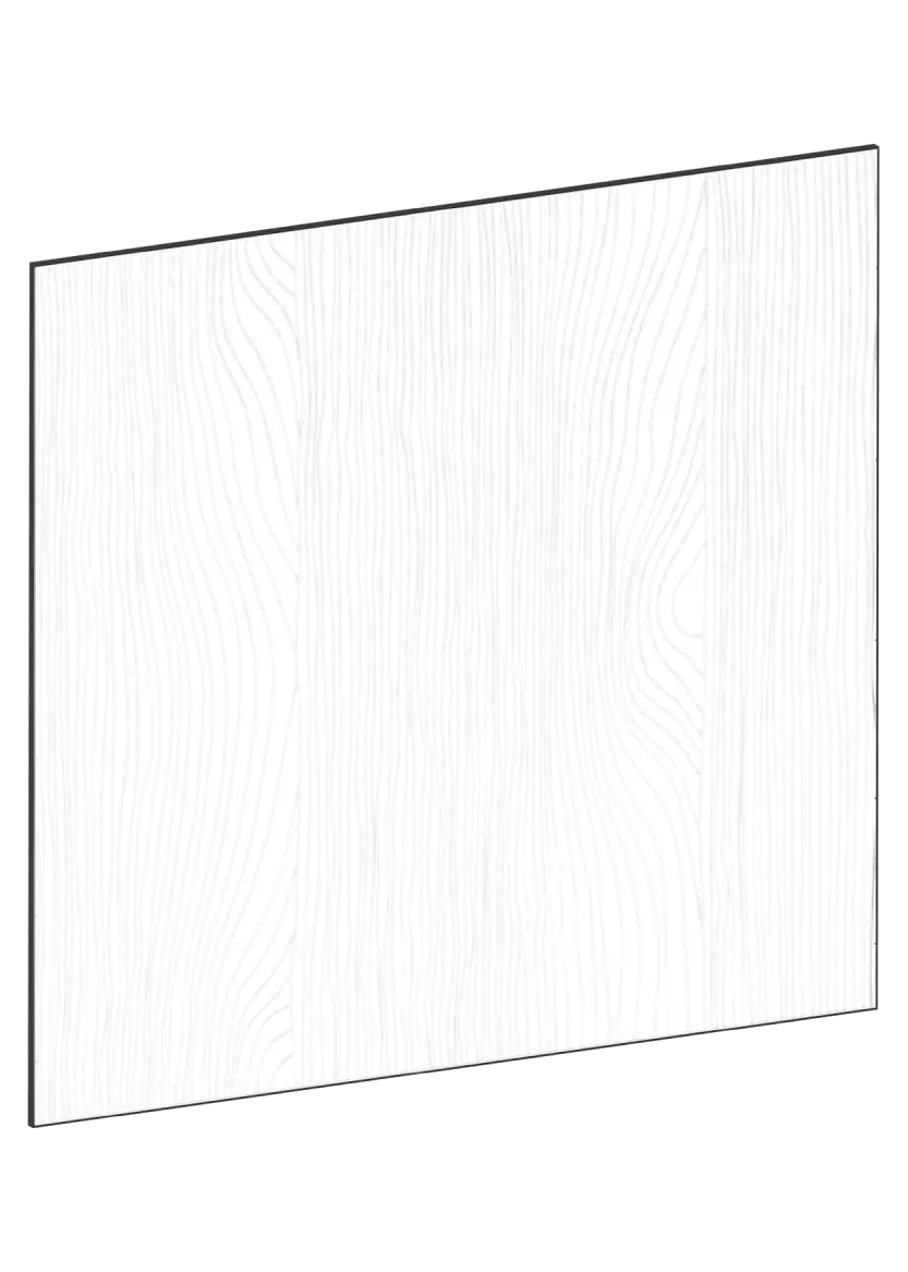 Täcksida för köksö 124,4 x 88 cm - Color+