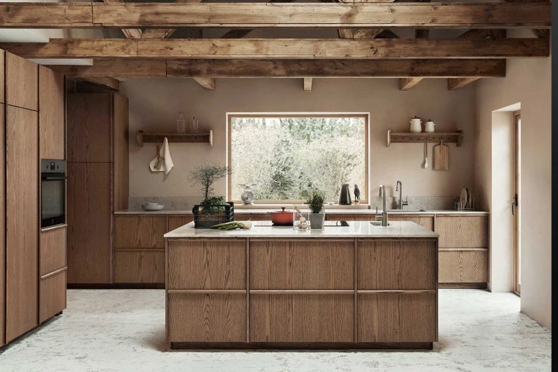 Täcksida för köksö 64,1 x 80 cm – Flat Oak Brown