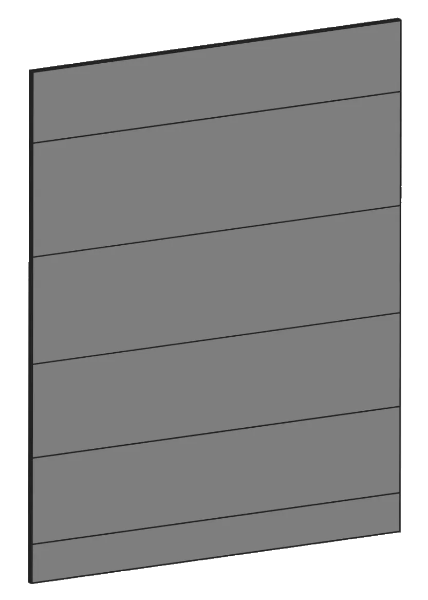 Täcksida för bänkskåp 62,2 x 88 cm – Raw Oak Dark