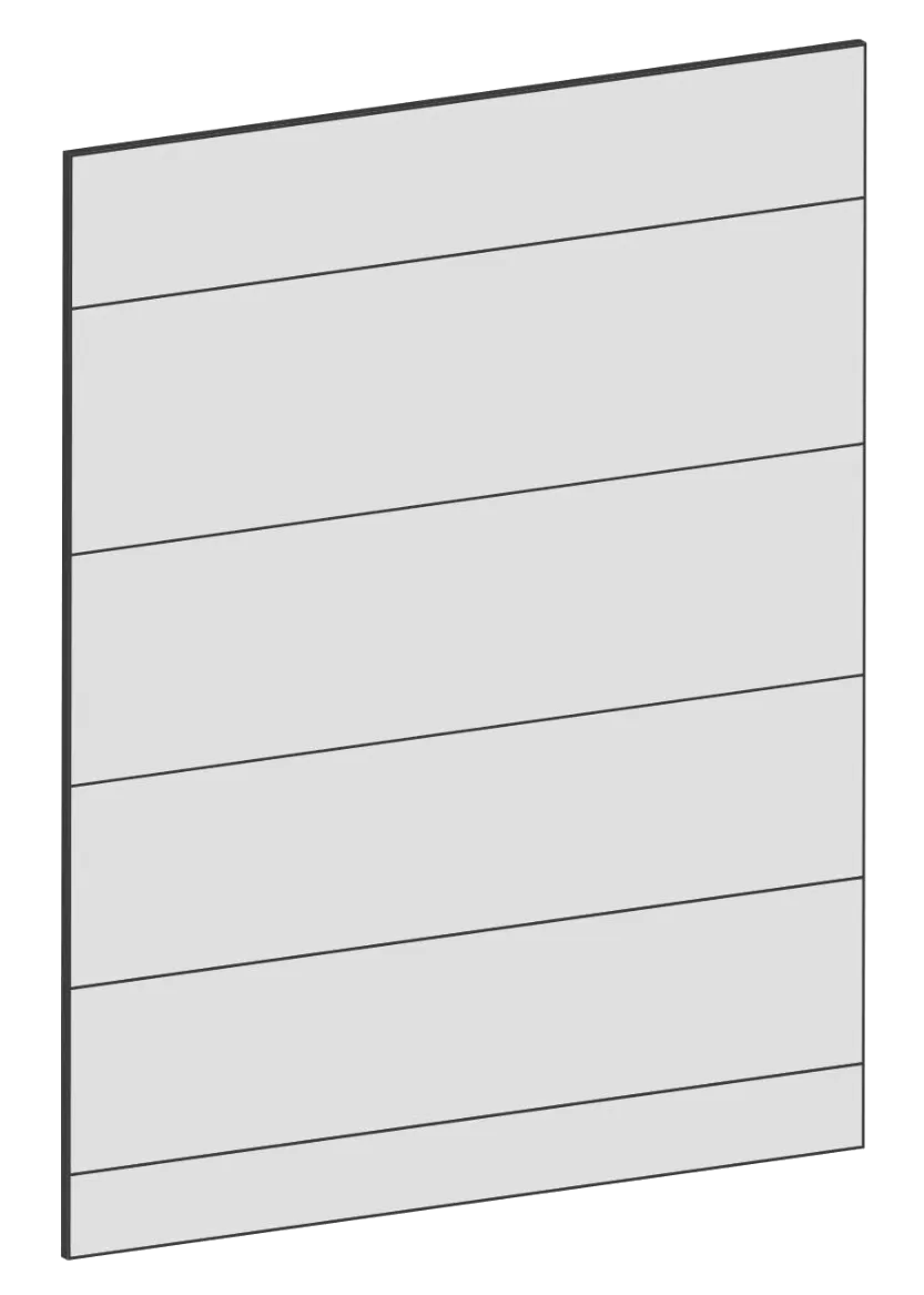 Täcksida för bänkskåp 62,2 x 88 cm – Raw Oak White