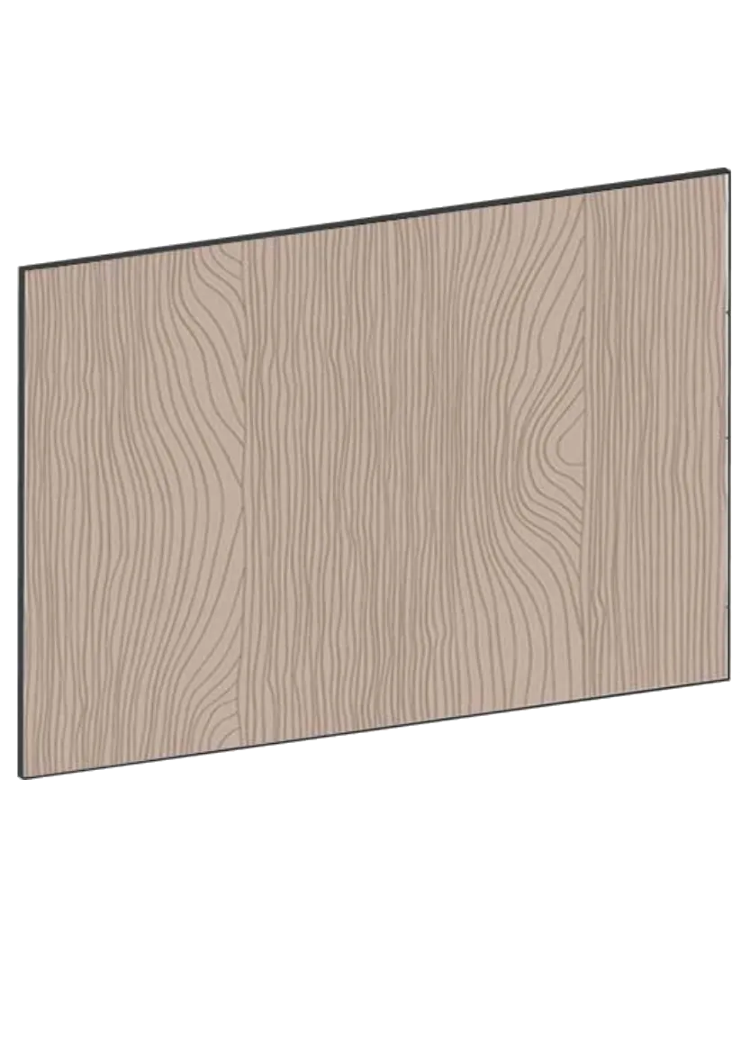 Door for top cabinet 60x40 - Flat Walnut