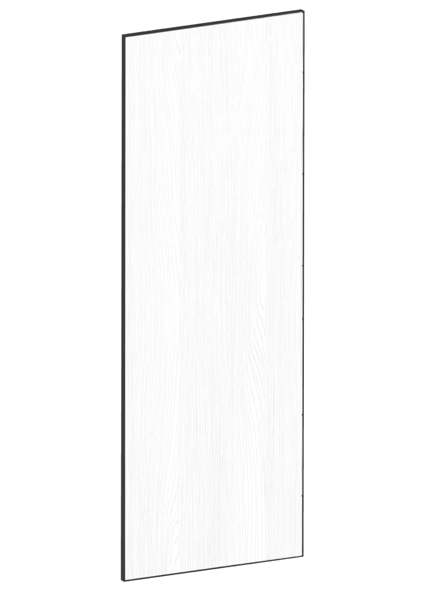 Door for wall cabinet 30x80 - Color+