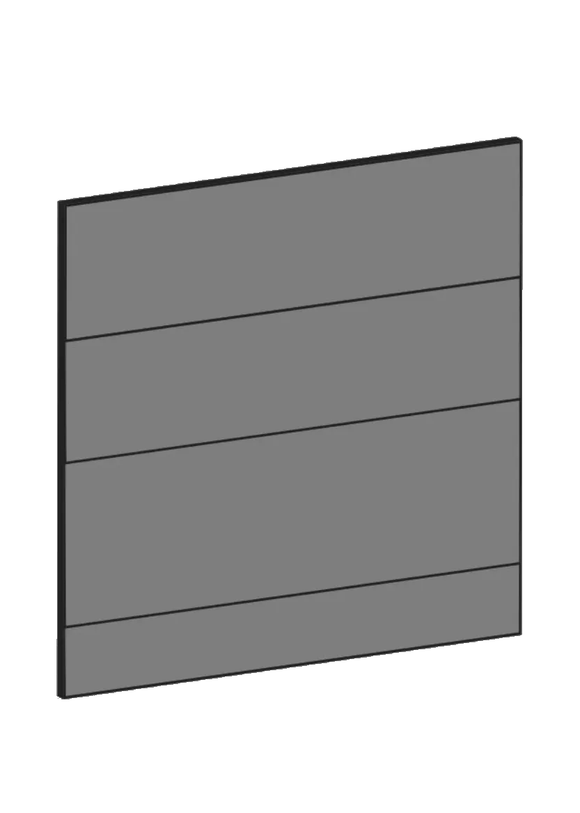 Door for wall cabinet 40x40 - Raw Oak Dark