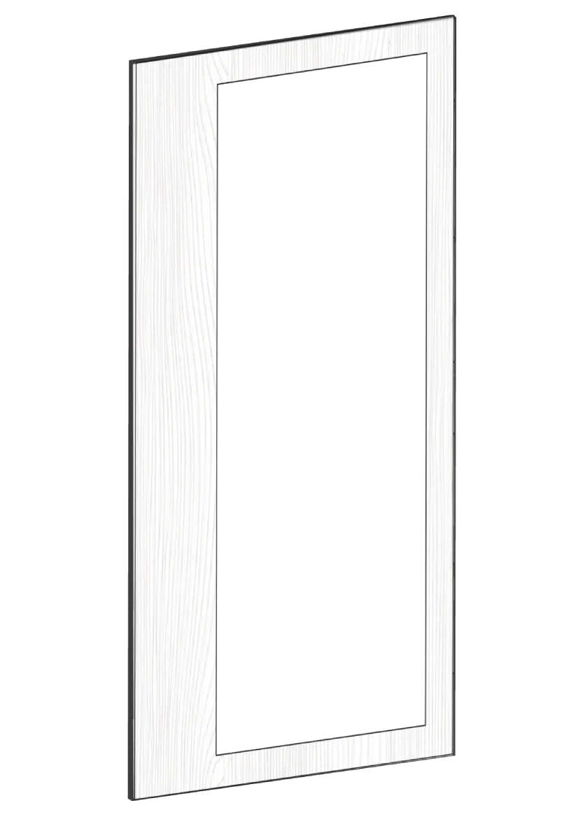 Display door for wall cabinet 40x60 - Color+