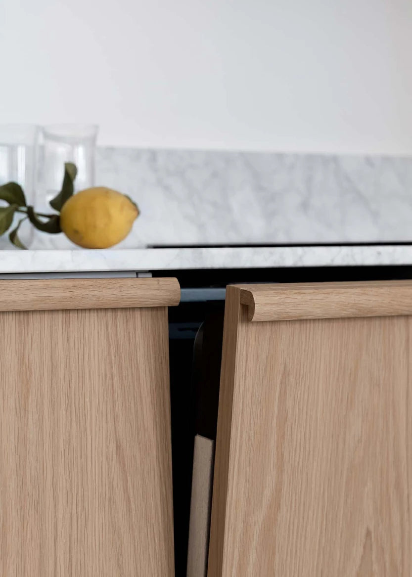 Door for countertop cabinet, dishwasher 60x80 - Flat Oak