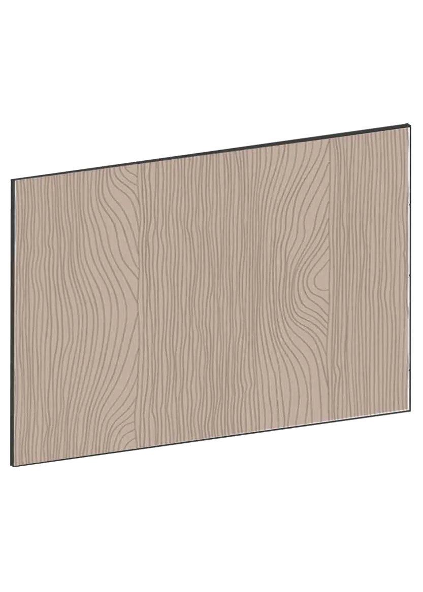 Lådfront 60x40 - Flat Walnut