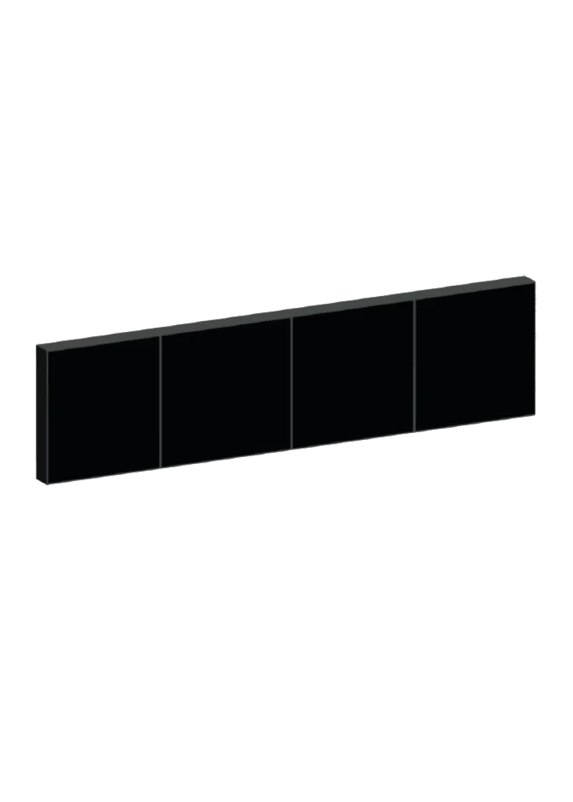 Lådfront 40x10 - Plank