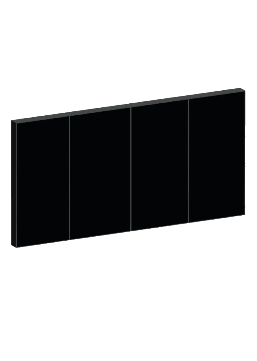 Lådfront 40x20 - Plank