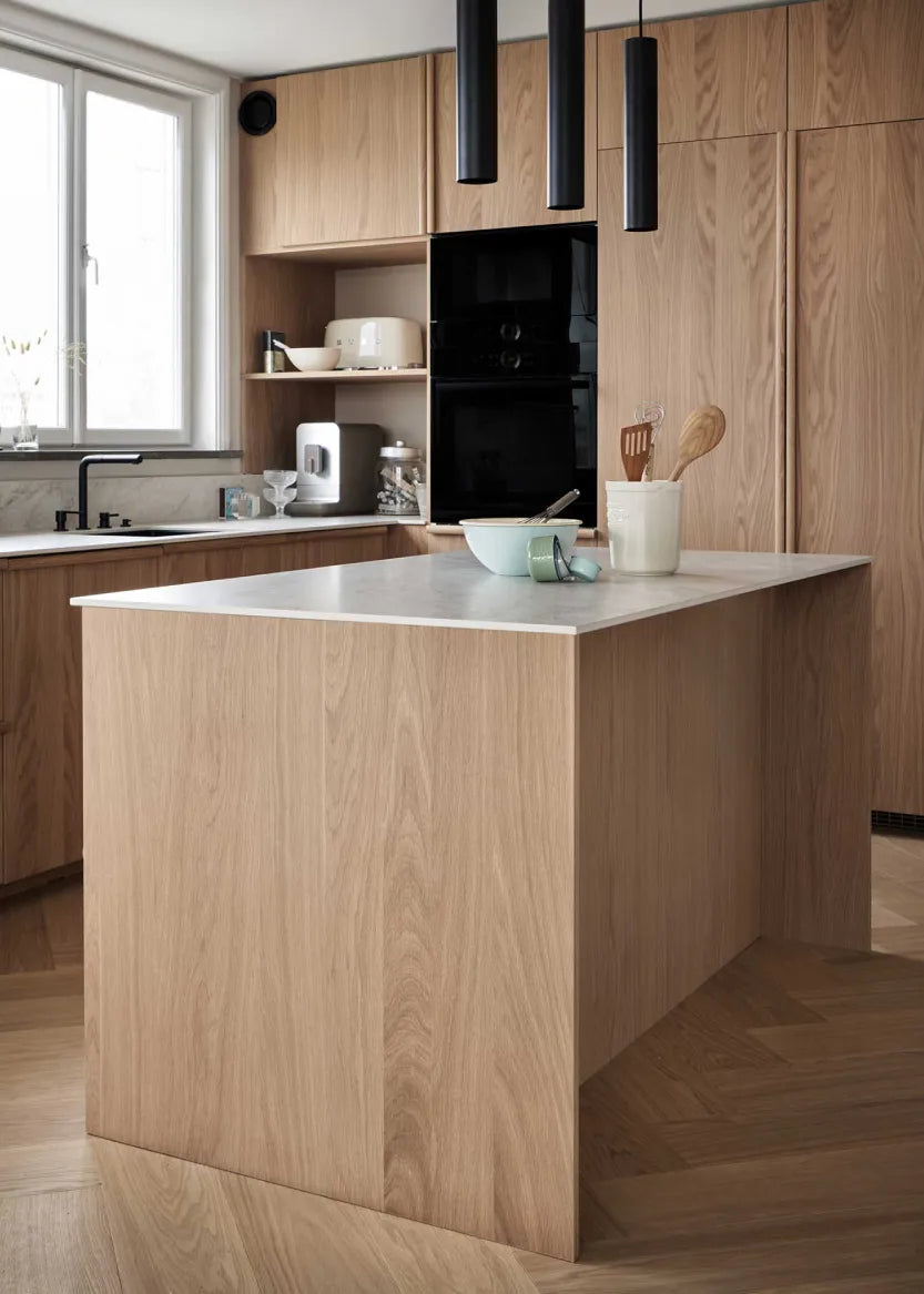Täcksida för bänkskåp 62,2 x 88 cm – Flat Oak