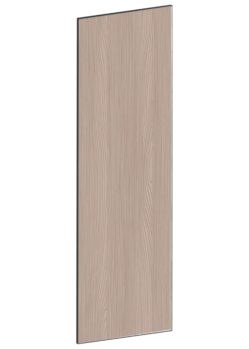 Täcksida för högskåp 62,2 x 200 cm – Flat Walnut