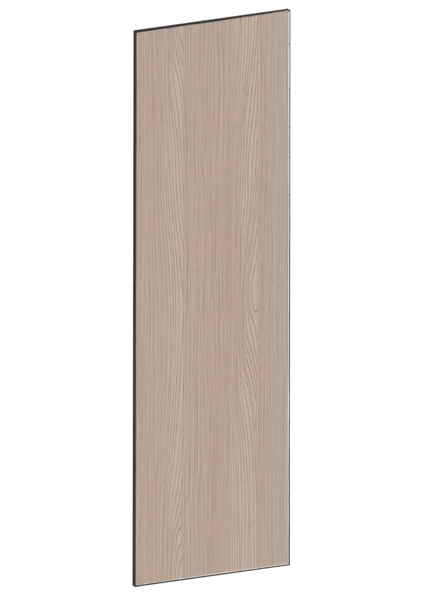 Täcksida för högskåp 62,2 x 208 cm – Flat Walnut