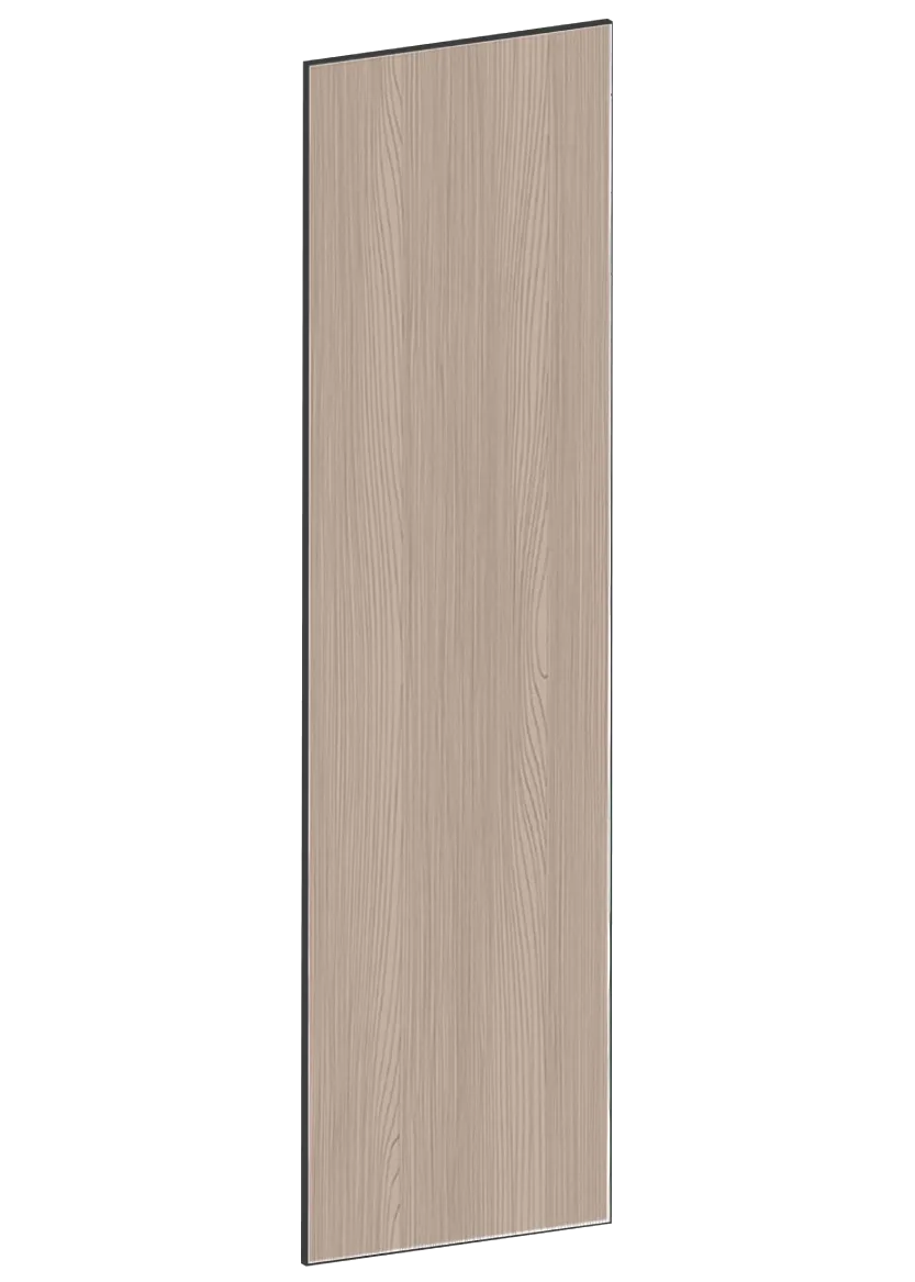 Täcksida för högskåp 62,2 x 228 cm – Flat Walnut