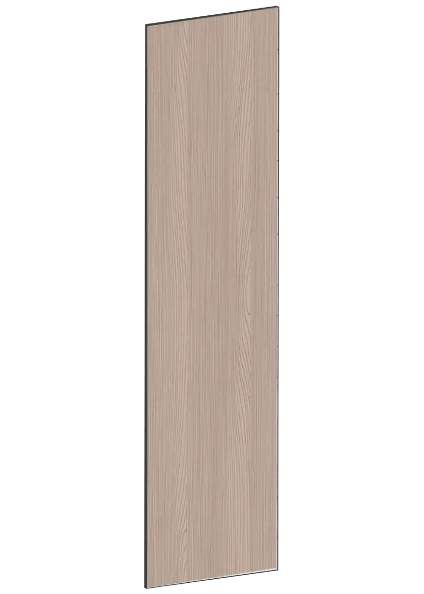 Täcksida för högskåp 62,2 x 248 cm – Flat Walnut