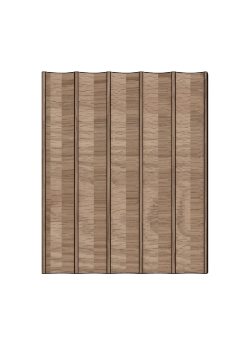 Kryddvagga till 3-delad inredning - grund låda