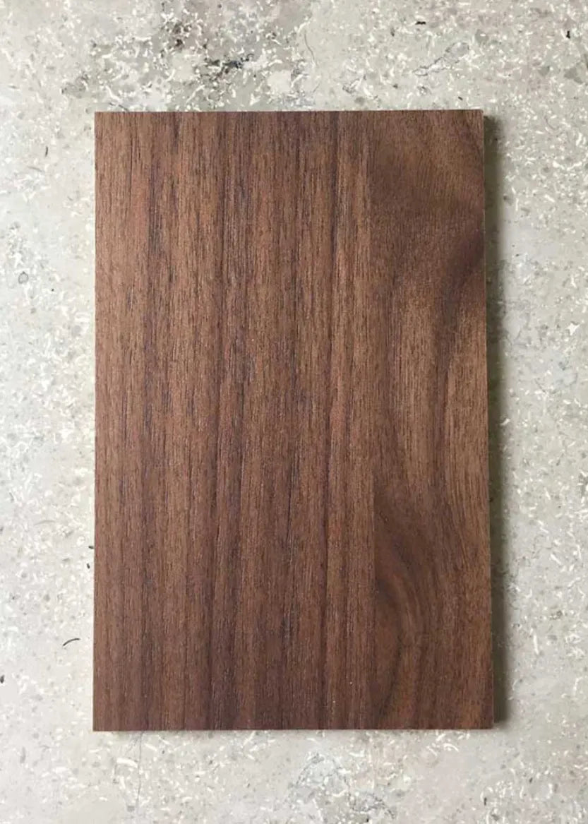 Täcksida med rundade hörn för köksö 64 x 88 cm – Flat Walnut