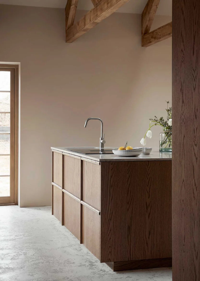 Spacer strip - Smooth oak veneer