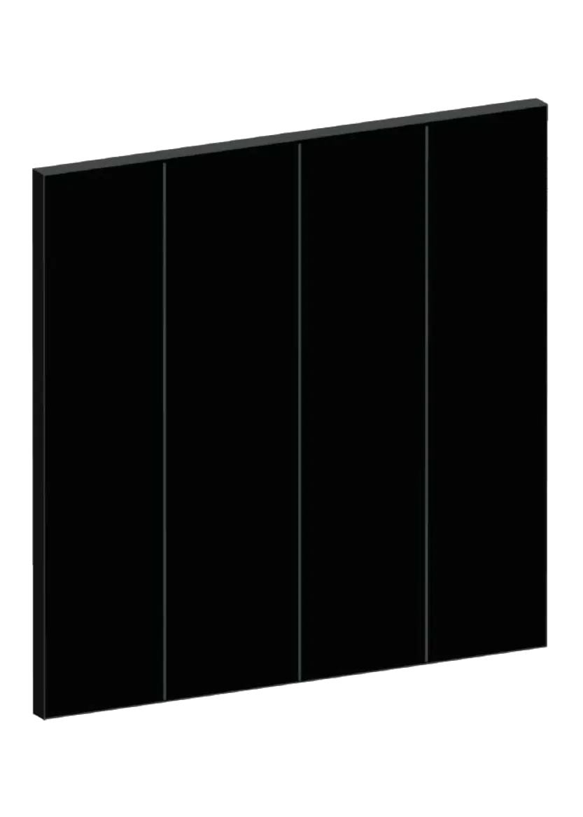 Cover for wall cabinet 39.8 x 40 cm – Plank