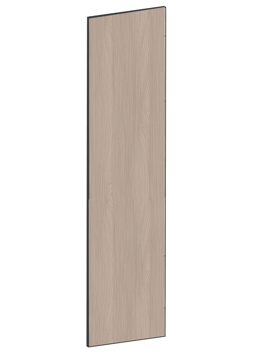 Door for wall cabinet 20x80 - Flat Walnut