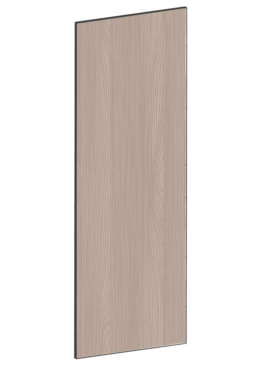 Door for wall cabinet 30x80 - Flat Walnut