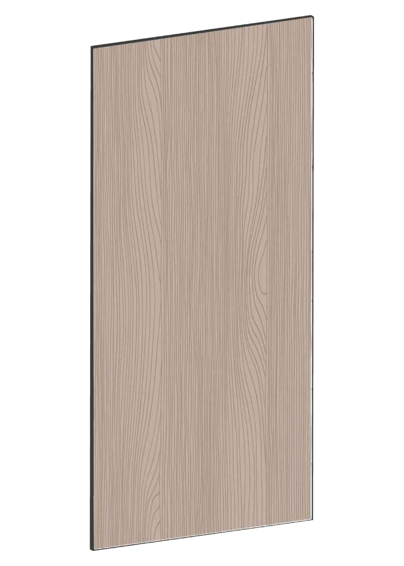 Door for wall cabinet 40x80 - Flat Walnut