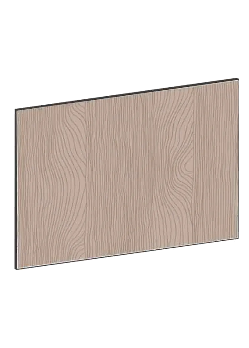 Lucka för väggskåp 60x40 - Flat Walnut
