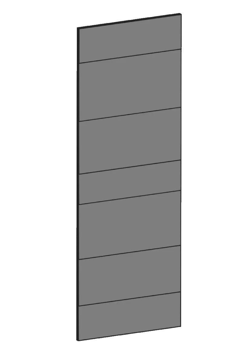 Lucka för väggskåp 30x80 - Raw Oak Dark