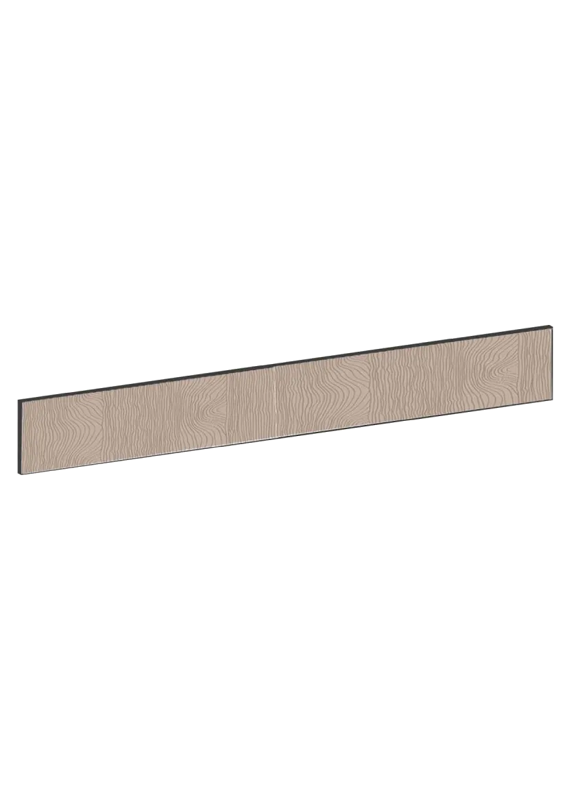 Lådfront 80x10 - Flat Walnut