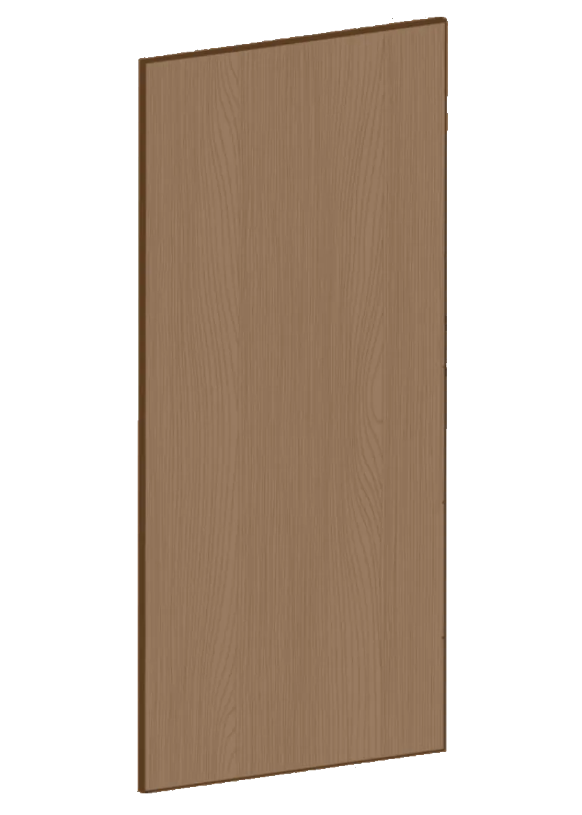 Cover for tall cabinet 62.2 x 140 cm – Flat Oak Brown