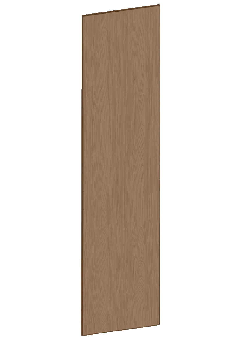 Cover for tall cabinet 62.2 x 240 cm – Flat Oak Brown