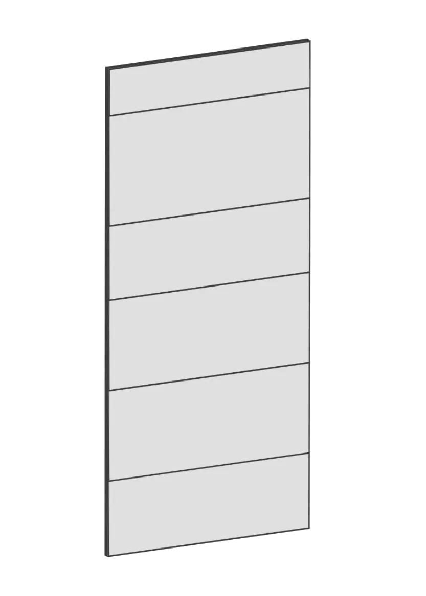 Cover for tall cabinet 62.2 x 140 cm – Raw Oak white