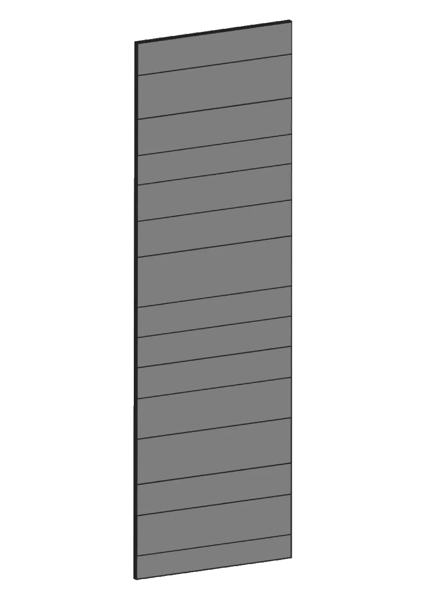 Cover for tall cabinet 62.2 x 200 cm – Raw Oak Dark